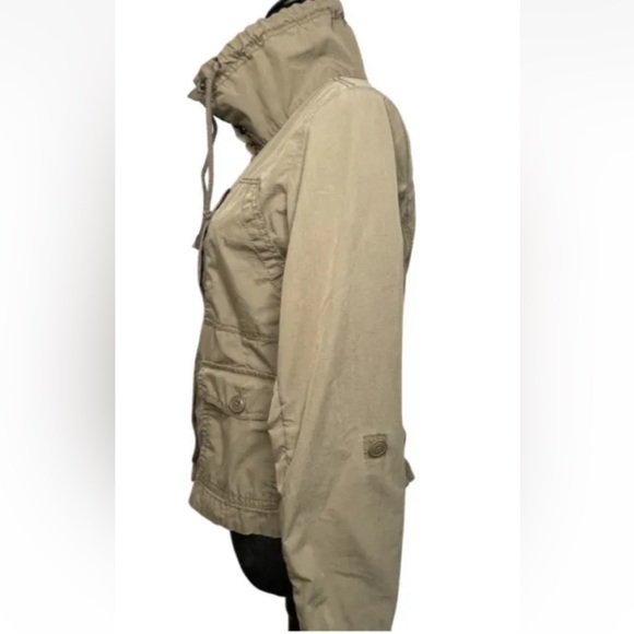Vintage EDDIE BAUER KHAKI JACKET COAT Size XS - Picture 5 of 8